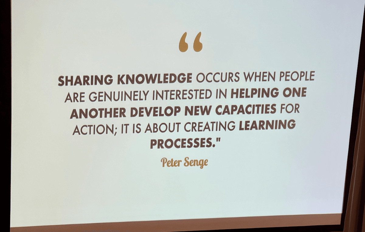 Quote from Peter Senge